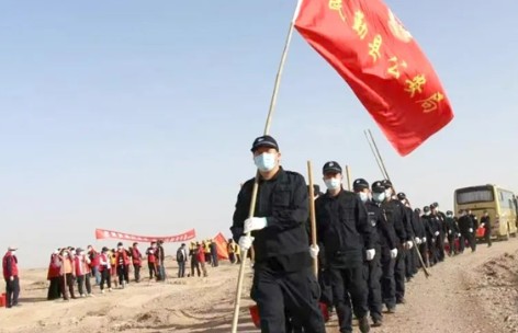 “请到民勤种棵树！”全国治沙志愿者齐聚沙漠腹地，他们以政法担当守护“绿色接力”